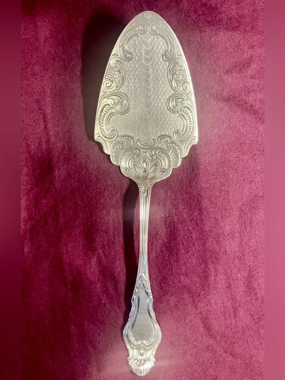 Standard Silver Co. / St. Louis | Silver-Plate Antique Cake Server | 1900s
